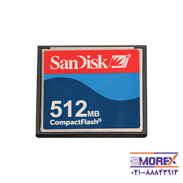 CF کارت سن دیسک | SANDISK با حافظه 512MB