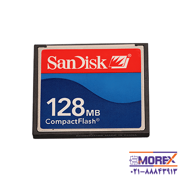 CF کارت سن دیسک | SANDISK با حافظه 128MB