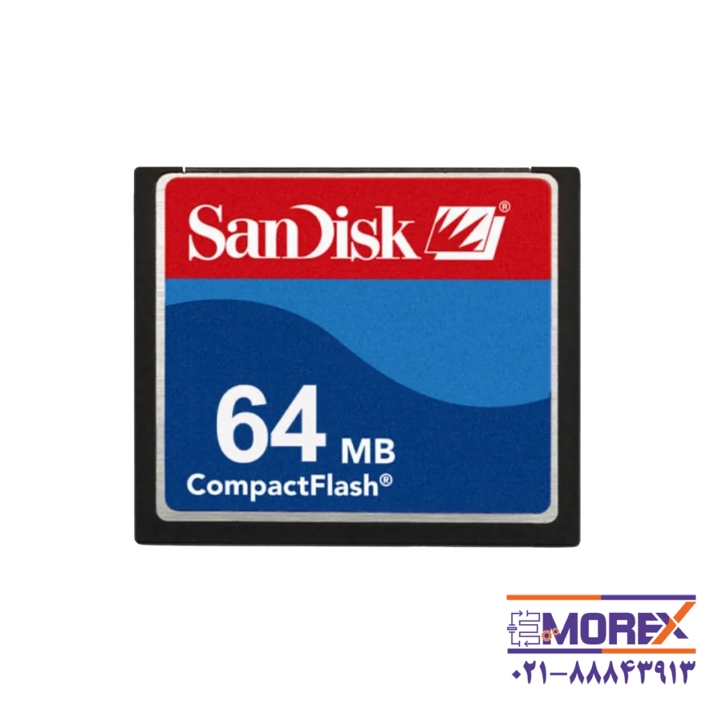 CF کارت سن دیسک | SANDISK با حافظه 64MB