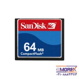 CF کارت سن دیسک | SANDISK با حافظه 64MB
