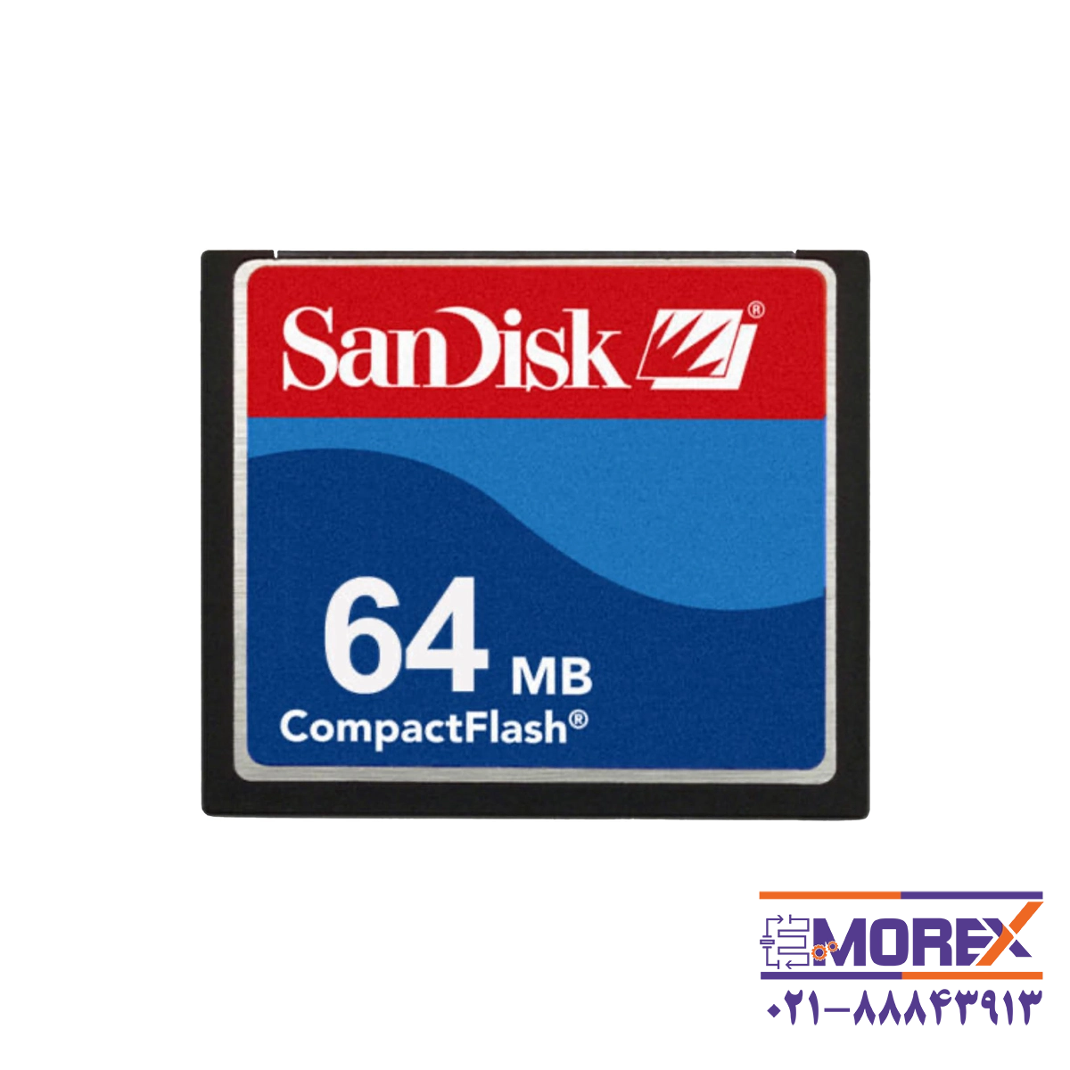 CF کارت سن دیسک | SANDISK با حافظه 64MB