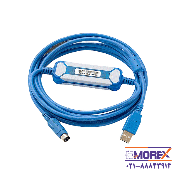 کابل پروگرام آمساموشن | AMSAMOTION مدل Schneider PLC کد TSXPCX3030-C
