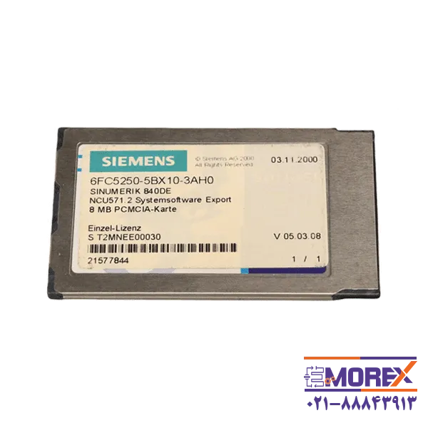 کارت زیمنس | SIEMENS مدل 6FC5250-5BX10-3AH0