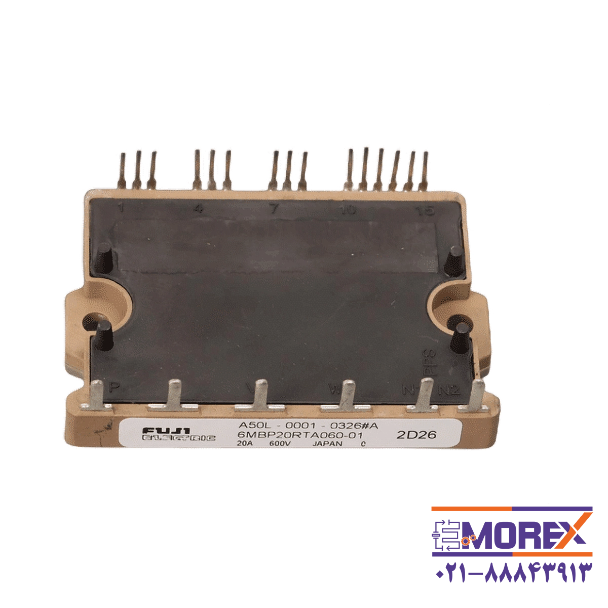 آی جی بی تی فوجی | FUJI مدل 6MBP20RTA060-01