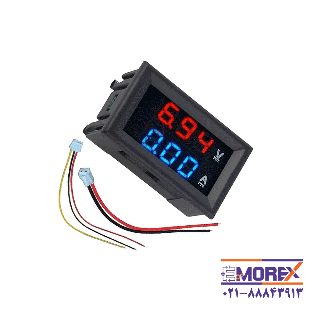 ولت متر و آمپرمتر دیجیتال مدل 10A