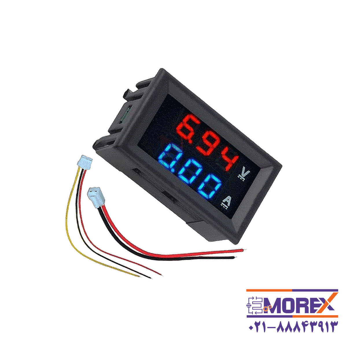 ولت متر و آمپرمتر دیجیتال مدل 10A