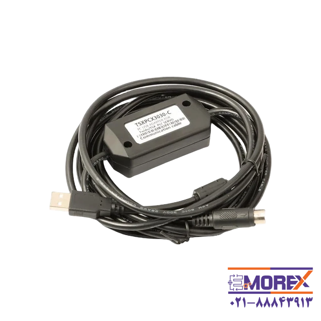 کابل پروگرام مدل Schneider PLC کد TSXPCX3030-C
