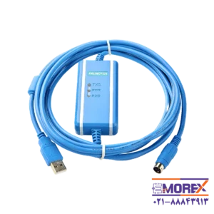 کابل پروگرام آمساموشن | AMSAMOTION مدل Mitsubishi PLC کد USB-SC09-FX