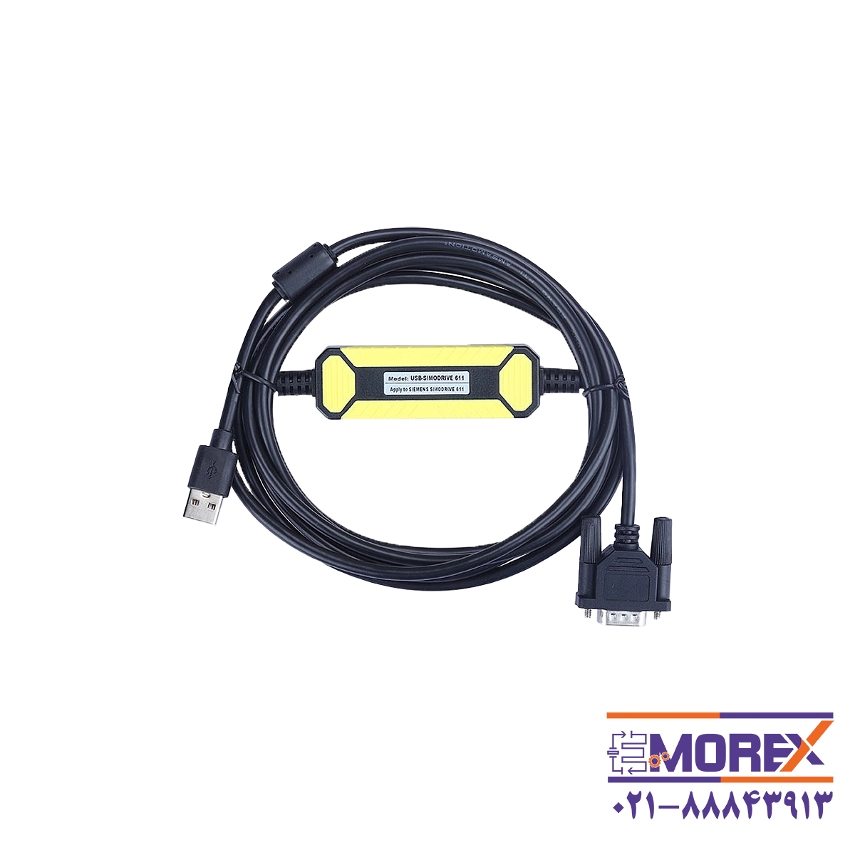 کابل پروگرام آمساموشن | AMSAMOTION مدل Siemens SIMODRIVE کد 611 USB-SIMODRIVE