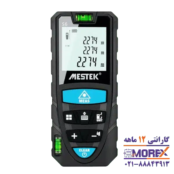 متر لیزری دیجیتال مستک | MESTEK مدل S6 100M