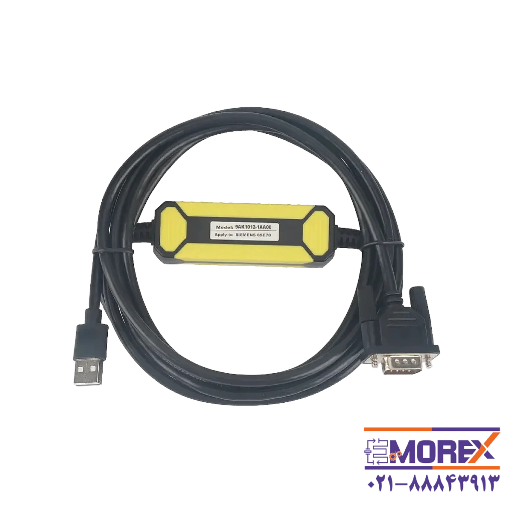 کابل پروگرام آمساموشن | AMSAMOTION مدل Siemens PLC کد 9AK1012-1AA00