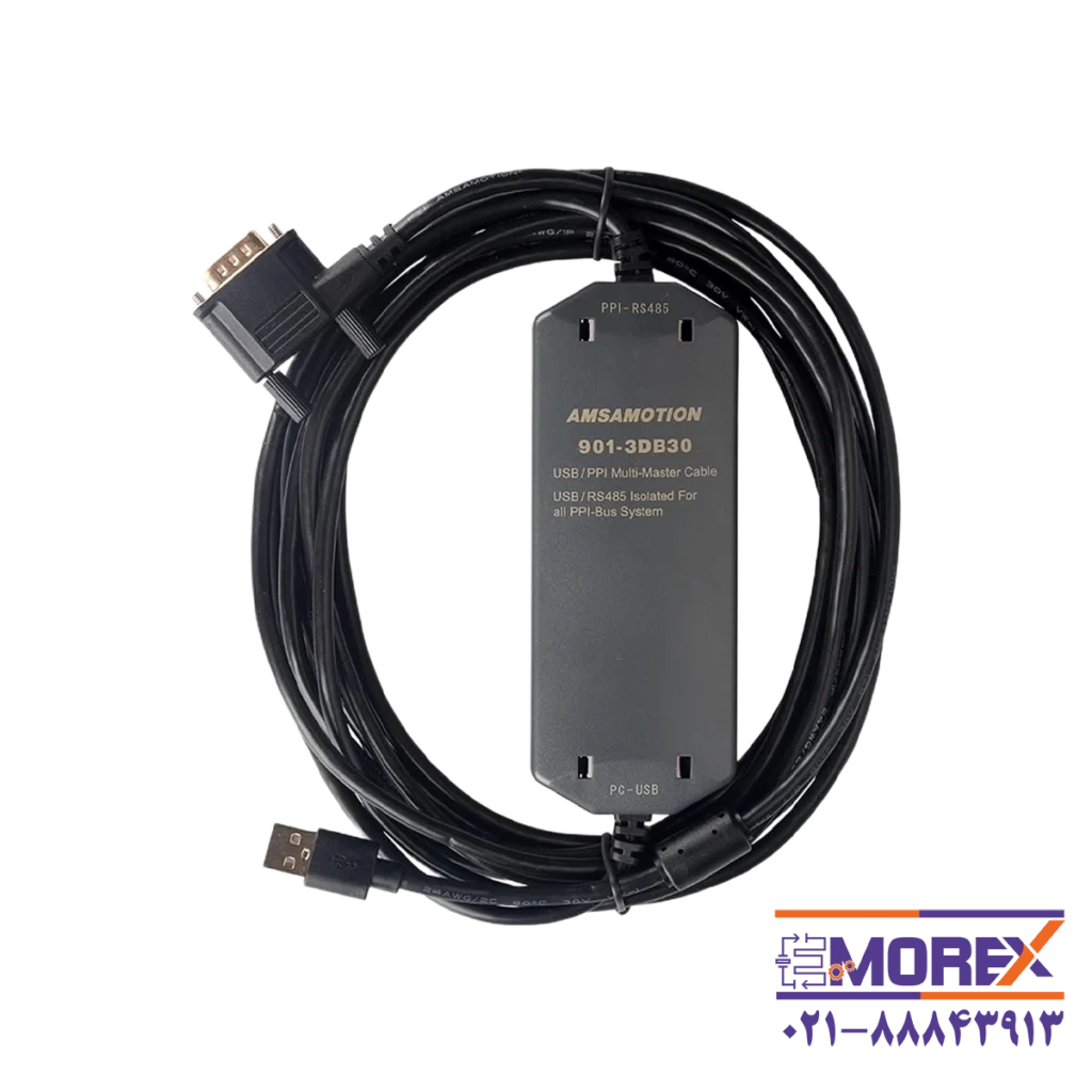 کابل پروگرام آمساموشن | AMSAMTION مدل Siemens PLC کد 901-3DB30