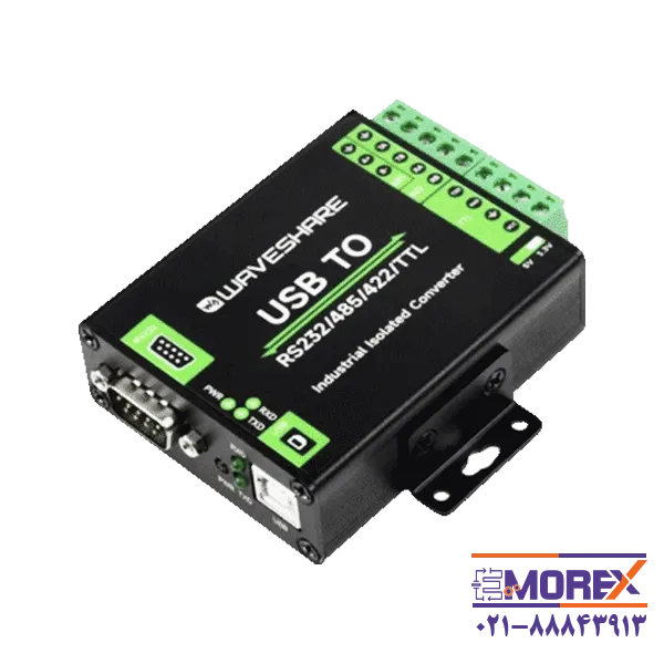 مبدل صنعتی USB به سریال ویوشیر | WAVESHARE مدل USB TO RS232/485/422/TTL