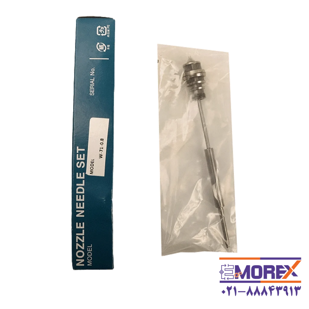 ست سوزن نازل پیستوله دستی ایواتا | IWATA مدل W-71-0.8mm
