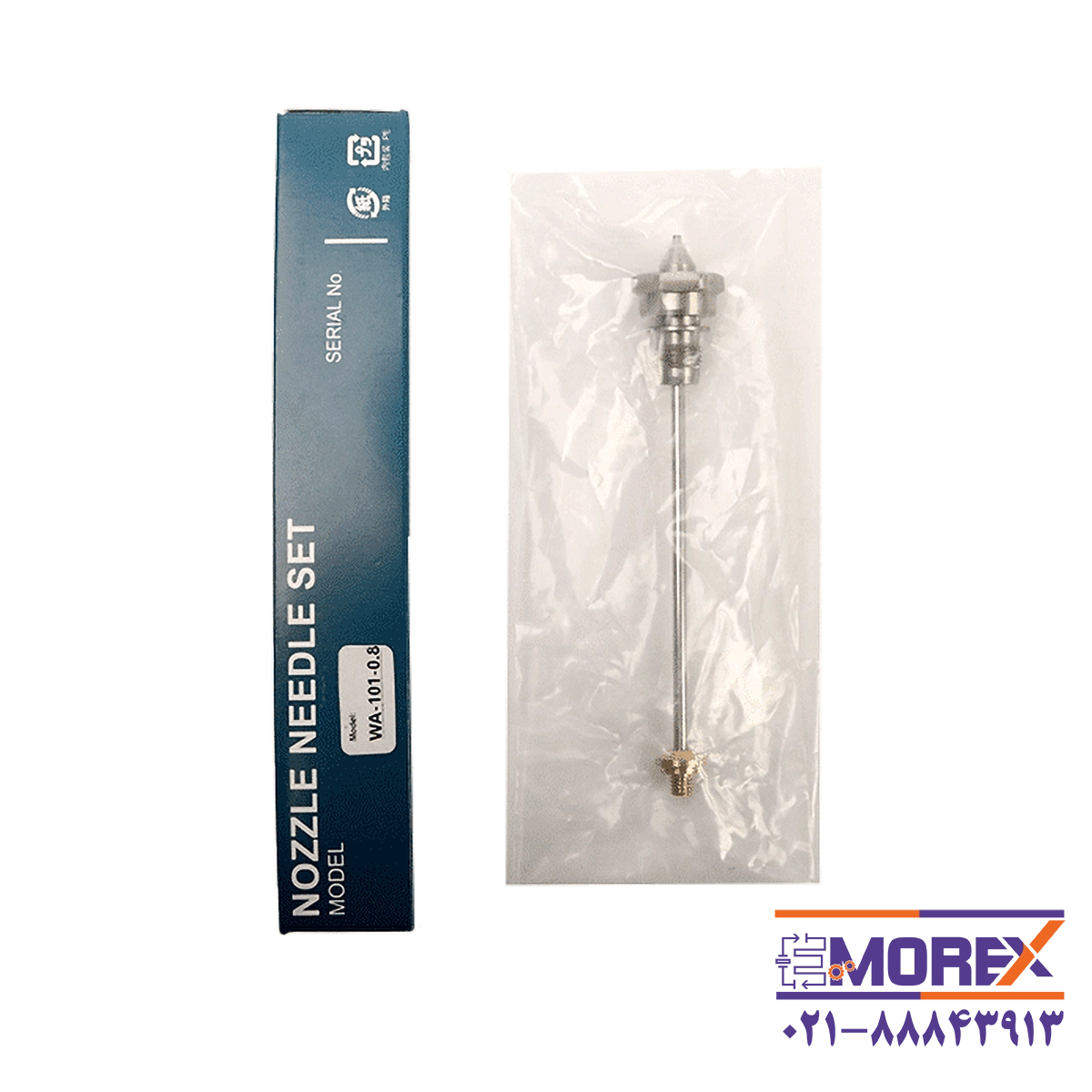 ست سوزن نازل پیستوله اتومات ایواتا | IWATA مدل WA-101-0.8MM