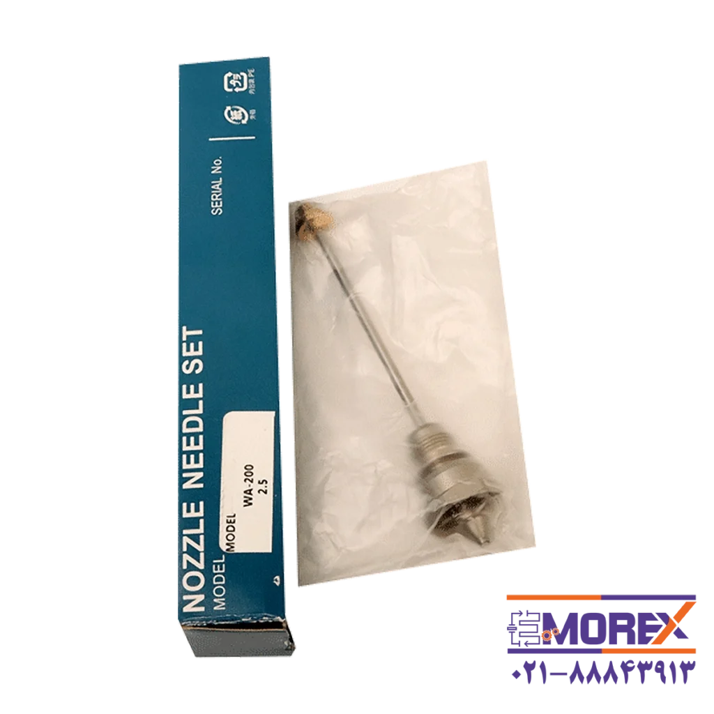 ست سوزن نازل پیستوله اتومات ایواتا | IWATA مدل WA-200-2.5MM