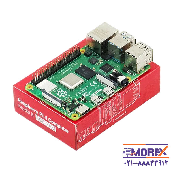 برد رزبری پای مدل RASPBERRY PI4 B 4GB
