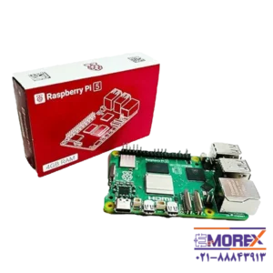 برد رزبری پای 5 تولید انگلستان با رم 4 گیگابایت |RASPBERRY PI5 With 4GB RAM