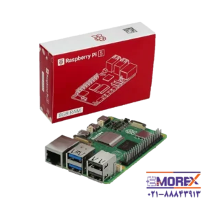 برد رزبری پای 5 تولید انگلستان با رم 8 گیگابایت | RASPBERRY PI5 With 8GB RAM