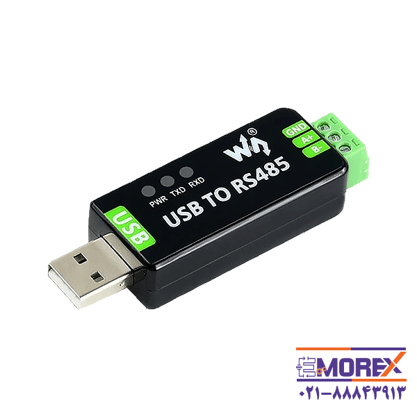 مبدل صنعتی USB به سریال ویوشیر | WAVESHARE مدل USB TO RS485