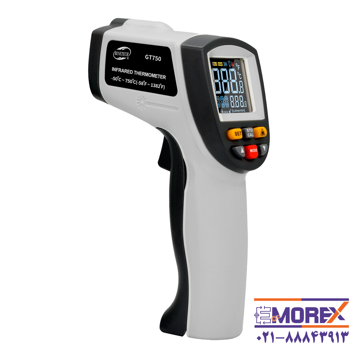 ترمومتر لیزری بنتک | BENETECH مدل GT750