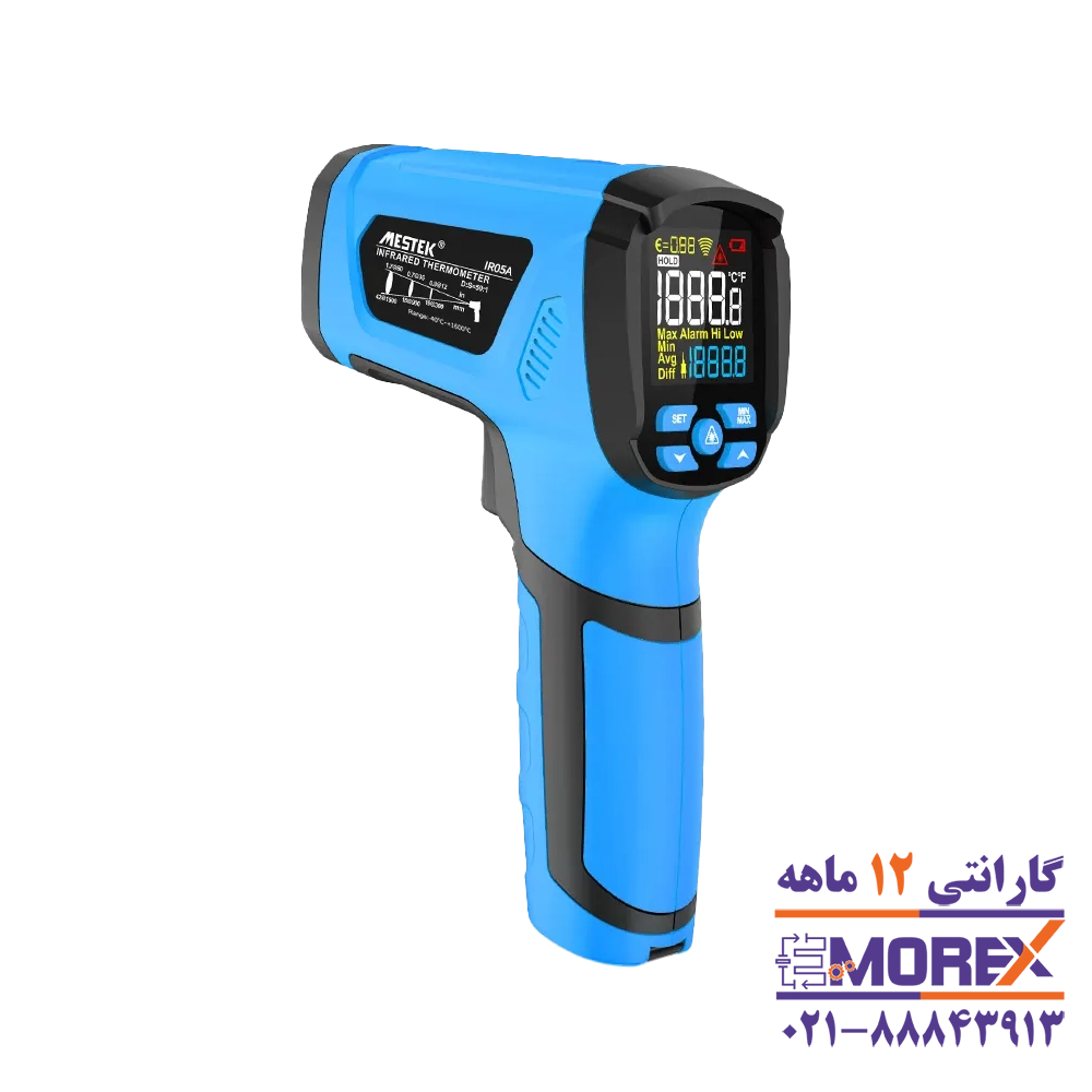 ترمومتر لیزری مستک | MESTEK مدل IR05A