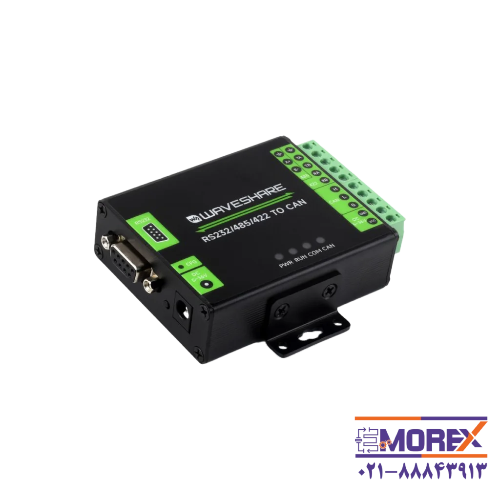 مبدل صنعتی ویوشیر | WAVESHARE مدل RS232/485/422 TO CAN
