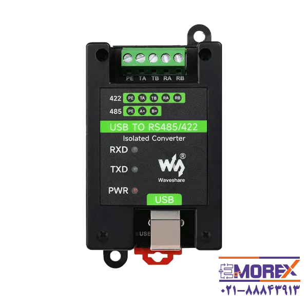 مبدل USB به سریال ویوشیر | WAVESHARE مدل USB TO RS485/422