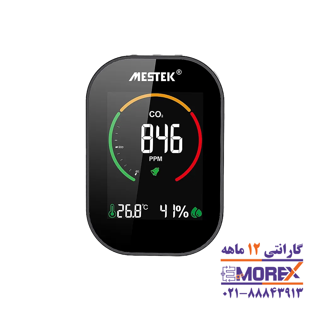 دی اکسید کربن سنج مستک | MESTEK مدل CO2