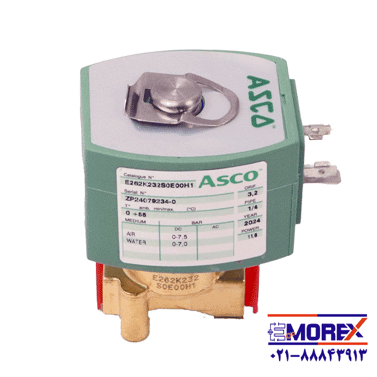شیر برقی اسکو | ASCO مدل E262K232S0E00H1
