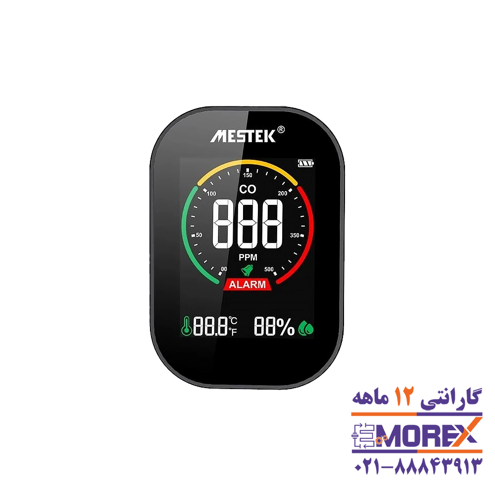 مونوکسید کربن سنج مستک | MESTEK مدل CO