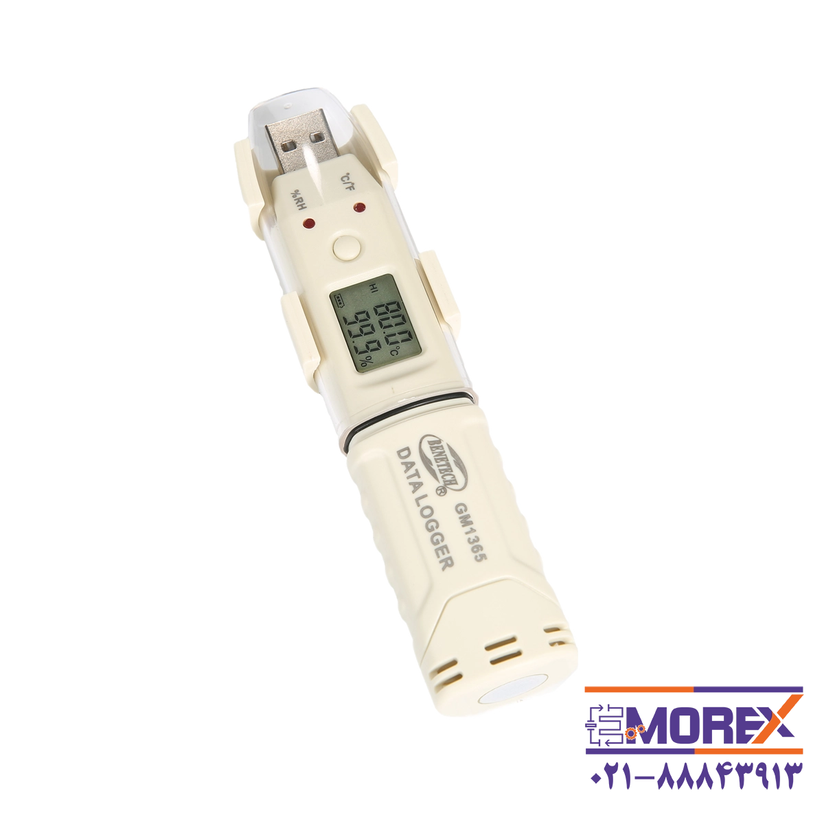 دیتالاگر دما و رطوبت دیجیتال بنتک | BENETECH مدل GM1365