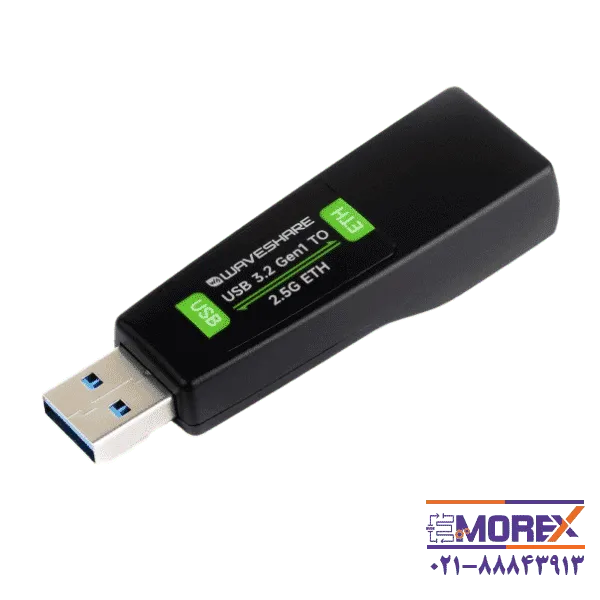 مبدل USB3.2 به اترنت ویوشیر مدل USB 3.2 Gen1 TO 2.5G ETH