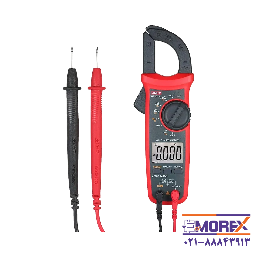 مولتی متر کلمپی یونی تی | UNI-T مدل UT201 PLUS
