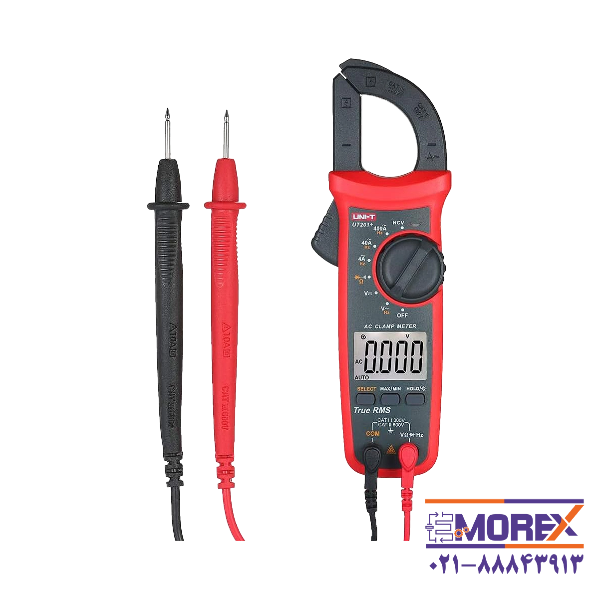 مولتی متر کلمپی یونی تی | UNI-T مدل UT201 PLUS