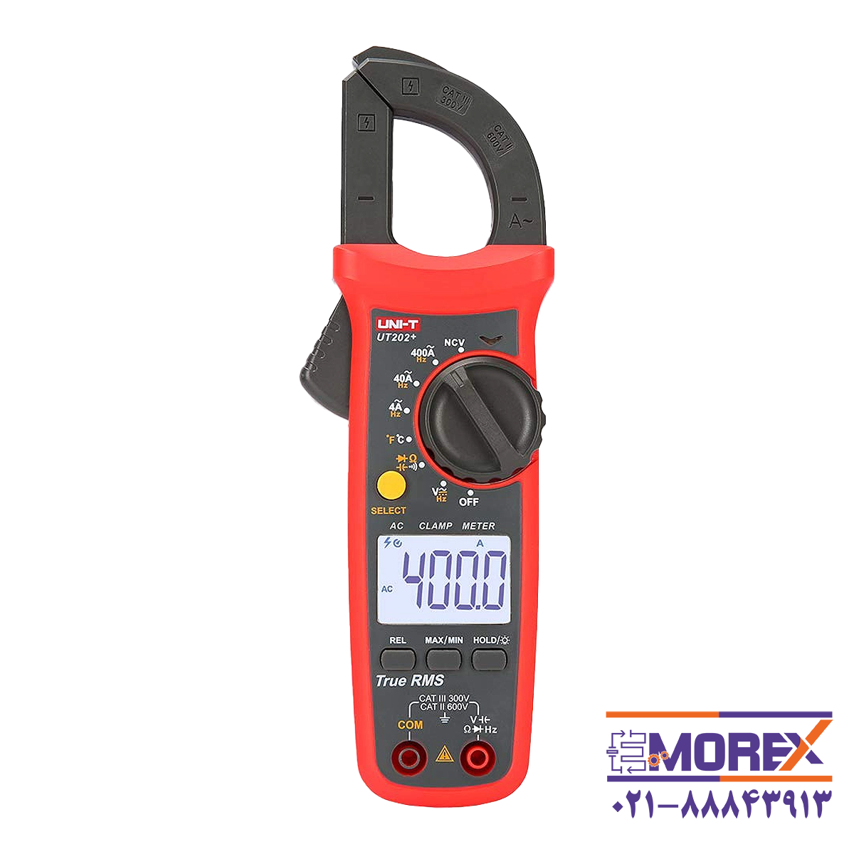 مولتی متر کلمپی یونی تی | UNI-T مدل UT202 PLUS