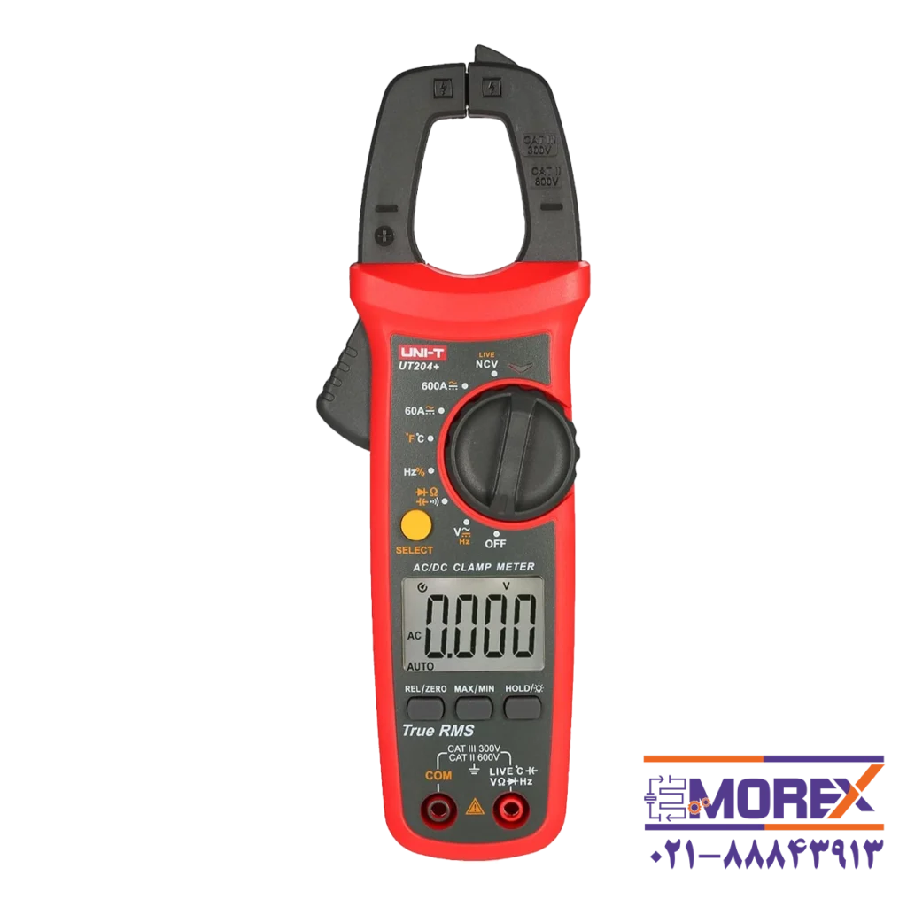 مولتی متر کلمپی یونی تی | UNI-T مدل UT204 PLUS