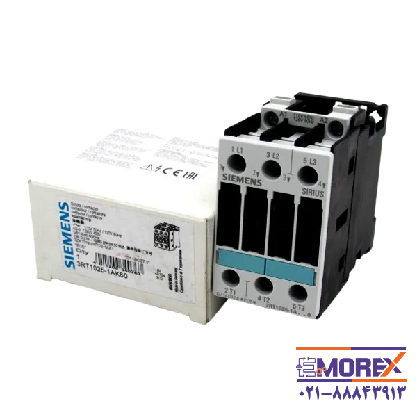 کنتاکتور زیمنس | SIEMENS مدل 3RT10251AK60