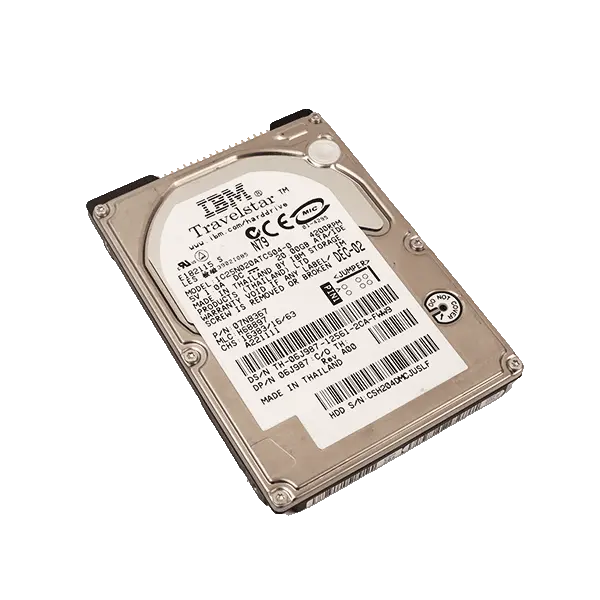 هارد اینترنال IBM مدل IDE 2.5 inch 20 GB
