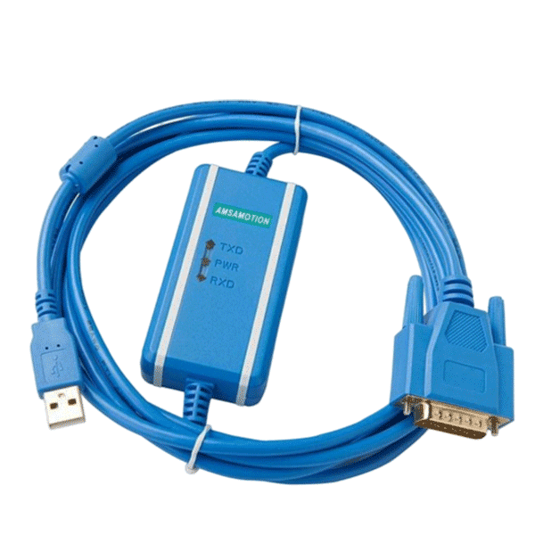 کابل پروگرام AMSAMOTION مدل Ge Fanuc PLC کد IC690USB901
