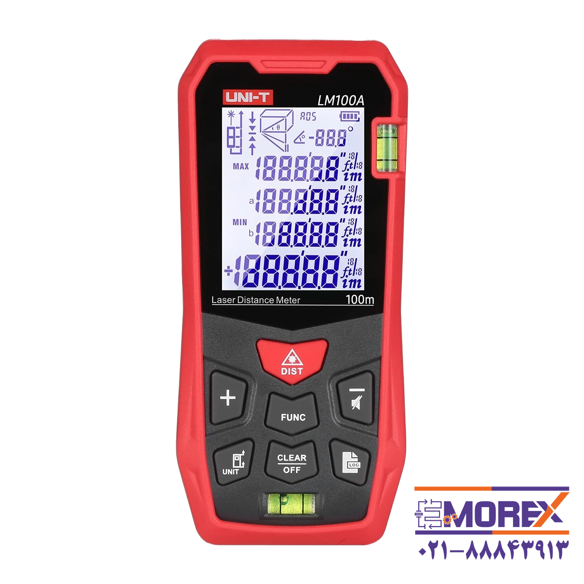 متر لیزری یونی تی | UNI-T مدل LM100A