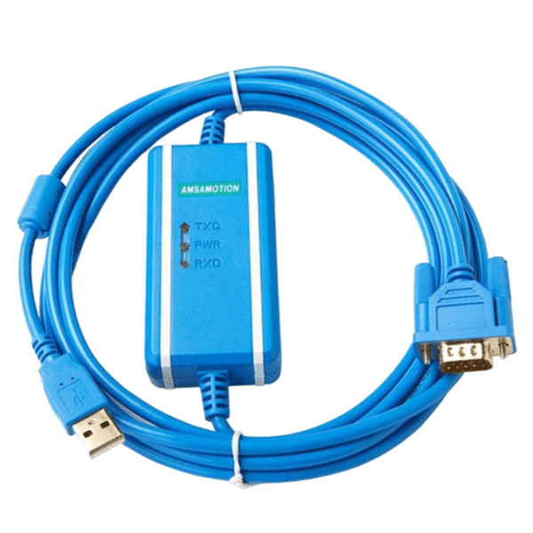 کابل پروگرام AMSAMOTION مدل Siemens PLC کد USB-PPI+