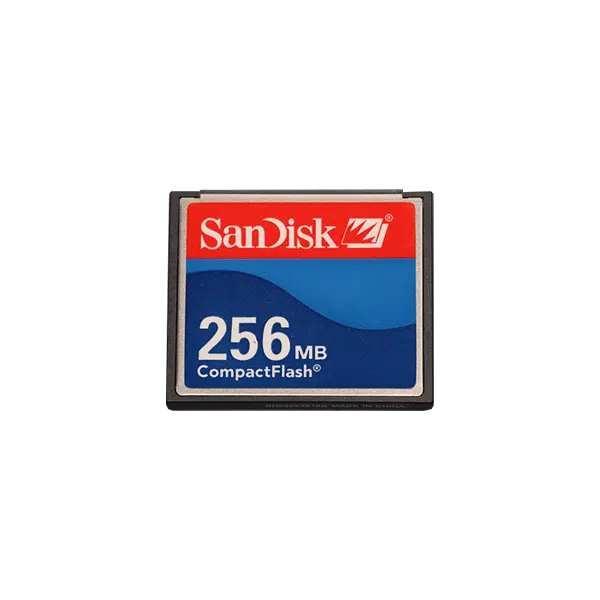 CF کارت SANDISK با حافظه 256MB
