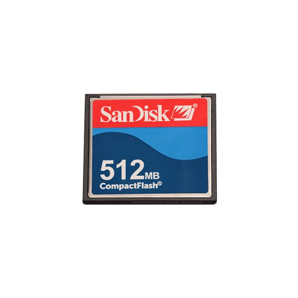 CF کارت SANDISK با حافظه 512MB