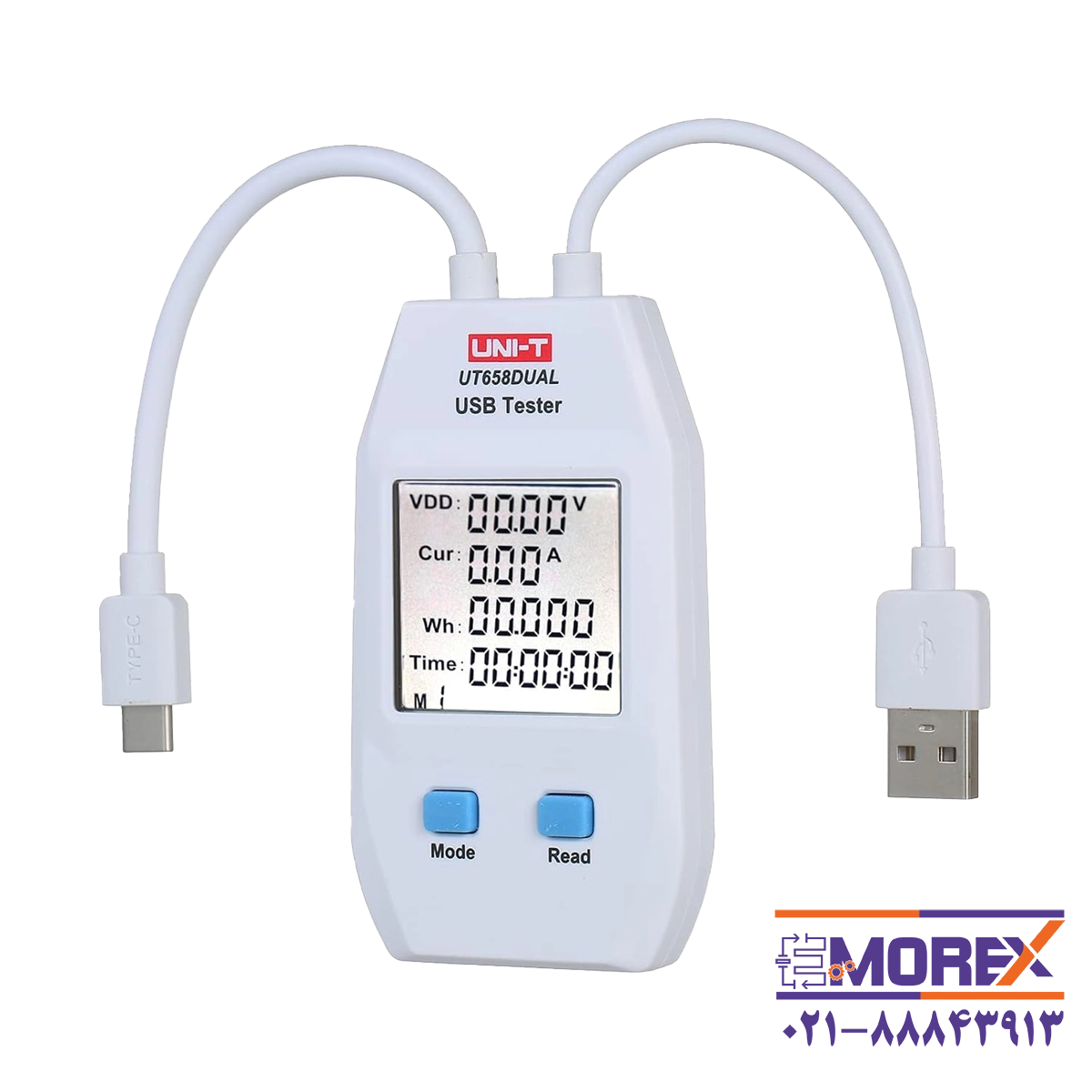 تستر USB یونی تی | UNI-T مدل UT658DUAL