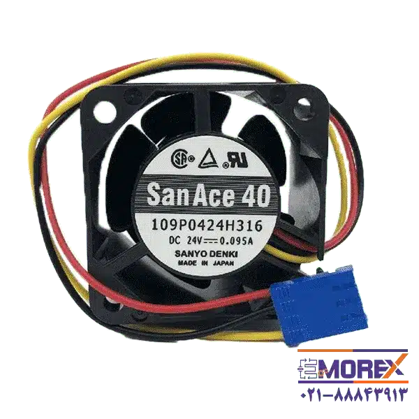 فن خنک کننده SAN ACE 40 کد 109P0424H316