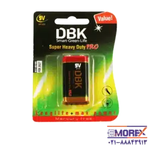 باتری کتابی DBK کد 6F22