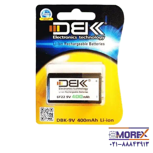 باتری قابل شارژ DBK کد 6F22