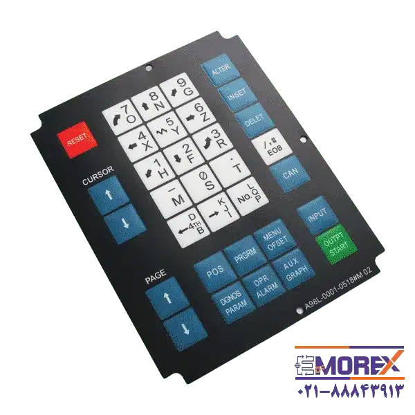 ممبرین FANUC کد A98L-0001-0518#M 02