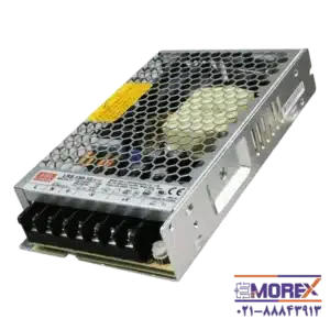 منبع تغذیه 12 ولت 12.5 آمپر مینول | MEAN WELL مدل LRS-150-12